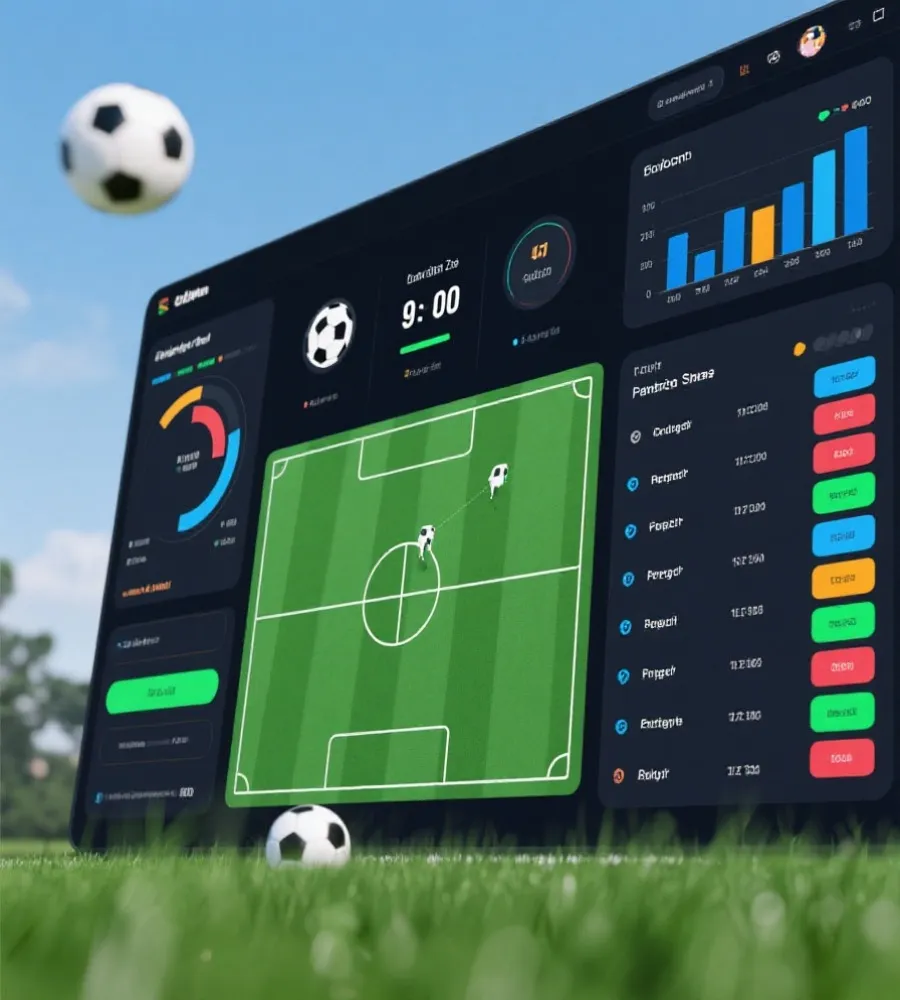 世界盃單場預測介面示意圖