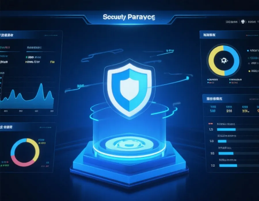 平台安全與資料保護示意圖
